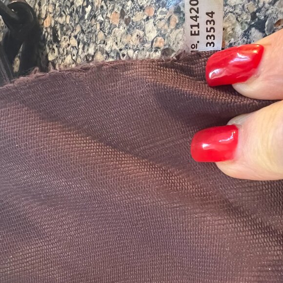 Coach New York Mini Stud Large Edie - Oxblood - 33534 and matching Wallet 52328 - Picture 11 of 12